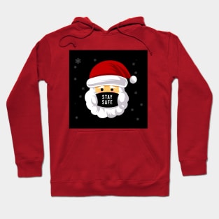 Stay Safe Christmas Santa Hoodie